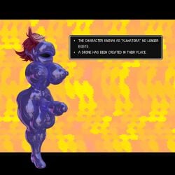1futa 3d abstract_background balls big_balls big_breasts big_lips_no_eyes big_nipples blender blender_(software) breasts dialogue dld493v2 drone droneification english_text futa_only futanari huge_cock hyper_lips identity_death intersex kumatora latex mother_(series) mother_3 nintendo nipples open_mouth penis pink_hair self_upload sex_doll sex_doll_transformation slavetex solo solo_futa text text_box transformation