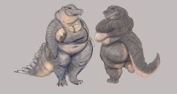 1girls alligator anthro ass big_ass big_breasts breasts doctordj female huge_ass huge_breasts