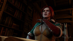 16:9_aspect_ratio 1girls 3d asphyxiation blender_(software) cd_projekt_red fanart female hand_on_throat high_resolution red_hair skellige solo solo_female strangling the_witcher_(series) the_witcher_3:_wild_hunt theropedude throat_massaging touching_neck triss_merigold very_high_resolution