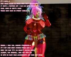 1futa 3d alternate_skin_color bimbo bimbofication corruption dark_skin female futa_only futanari ganguro gyaru light-skinned_futanari mead_(artist) peeing penis pink_hair prostitution solo solo_female stack_bond standing standing_pee tan touhou transformation urinating urinating_female urination urine urine_stream yamanba yuka_kazami