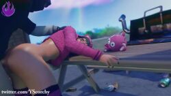 1boy 1girls 3d animated bent_over big_ass big_butt bottomless female female_penetrated fortnite from_behind ikonik male male/female male_penetrating male_penetrating_female mp4 outdoors outside partially_clothed sex sound straight syd_(fortnite) unseen_male_face video yscorchy