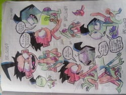 bad_guy69 dib_membrane drawing invader_zim translation_request zadr zim