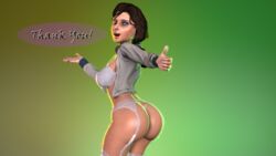 3d ass bioshock bioshock_infinite dezzii20 elizabeth_comstock source_filmmaker