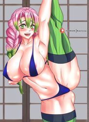 kanroji mitsuri from demon slayer by kactzzu