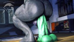 3d animated dildo dildo_sitting gay male male_only marvel marvel_comics mp4 muscular muscular_male scarlena4 sex_toy solo sound source_filmmaker tagme venom venom_(marvel) video