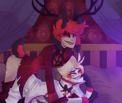 alastor (hazbin hotel) from hazbin hotel by appleparty