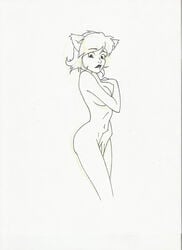 archie_comics hanna-barbera josie_and_the_pussycats josie_mcoy monochrome rough_sketch tagme