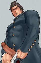 capcom clothing daigo_kazama lowres magnum_feering male male_only rival_schools tagme underwear