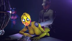 3d ambiguous_penetration animated clothed_sex doggy_style five_nights_at_freddy's fuck_nights_at_frederika's moan moaning night_guard_(fnaf) rule_63 sound source_filmmaker straight table toy_bonnie_(fnaf) toy_chica_(fnaf) video vyne