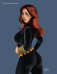 black widow (marvel) from avengers by mavruda