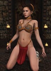 princess leia organa from lucasfilm by furbs3d