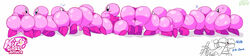 10girls angry angry_face ass big_ass big_butt blush cute cute_face female hi_res kirbi_(thewill) kirby kirby_(series) kirby_mass_attack looking_at_viewer looking_back male meta_knight nintendo pink_body pink_skin rule_63 squish suit thewill video_games wow_that's_a_lot_of_kirby