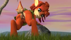 16:9 3d activision anthro anus ass clothed clothing digital_media_(artwork) elora faun_(spyro) female genitals green_eyes hi_res looking_at_viewer presenting presenting_hindquarters presenting_pussy pussy raised_tail satyr smile solo solo_focus source_filmmaker spread_pussy spreading spyro_reignited_trilogy spyro_the_dragon video_games widescreen xarr