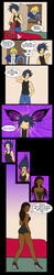 bimbo bimbofication black_hair blackification blonde_hair blue_hair breast_growth dark-skinned_female ebonization gender_transformation high_heels identity_death light-skinned_male long_hair original_character race_swap short_hair transformation transformation_sequence wedge_heels wrenzephyr2