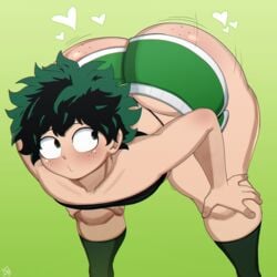 1boy 1femboy 2021 androgynous ass ass_cleavage ass_freckles ass_in_air ass_up big_ass blackwhiplash blush booty_shorts bottom_heavy bouncing_ass bubble_ass bubble_butt butt_crack bwl chubby clapping_cheeks curvaceous curvy_figure cute dat_ass femboy feminine_male freckles freckles_on_ass gay girly green_eyes green_hair gym_shorts hearts high_resolution high_socks huge_ass izuku_midoriya kissy_face large_ass looking_back male male_only minishorts my_hero_academia plump plump_ass shaking_ass short_hair shorts shounen_jump solo sportswear teapot_(body_type) thick_ass thick_thighs thong throwing_it_back trap twerking voluptuous wide_hips