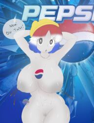 1girls anthro armpits ass big_ass big_breasts big_butt breasts butt female female_only food_creature hips huge_ass huge_breasts huge_butt humanized humanoid lactating_soda lactation large_ass large_breasts large_butt nude nude_female pepsi pepsiwoman personification soda solo solo_female thick thick_ass thick_thighs thighs unusual_lactation wide_hips