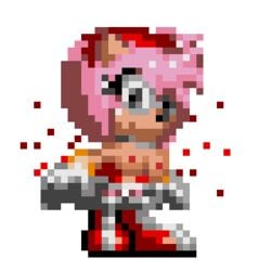 amy_rose animated anthro bouncing_breasts breast_expansion breasts clothing digital_media_(artwork) eulipotyphlan female gif gooberoflies hedgehog looking_at_viewer low_res mammal nipples phoofyman pixel_art solo sonic_(series) wardrobe_malfunction