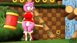 1futa 3d 3d_(artwork) amy_rose anthro biped boots bulge clothed dress eyelashes furry futa_only futanari green_eyes green_hill_zone hammer hedgehog heel_boots looking_away nologo panty_bulge pink_body pink_hair solo sonic_(series) source_filmmaker