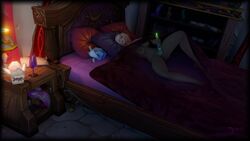 1girls barefoot blood_elf breasts elf female female_only laying_on_bed legs legs_apart legs_spread masturbation nipples pussy solo thighs vagina vaginal_masturbation vell(vellektra) vellektra warcraft world_of_warcraft wow x-ray