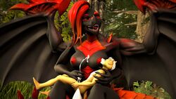 3d_(artwork) 4k absurd_res anthro big_breasts bodily_fluids breast_play breast_sucking breastfeeding breasts canid canine closed_eyes crossover cum cum_on_chest cum_on_hand digital_media_(artwork) dragon duo female forest fox fox_mccloud fox_whisper85 genital_fluids genitals handjob hi_res larger_female looking_pleasured male male/female mammal nintendo nipples on_lap orgasm penile penis plant sex size_difference skyress_(skrekdathird) smaller_male source_filmmaker spread_wings star_fox sucking tongue tongue_out tree video_games wings yellow_body