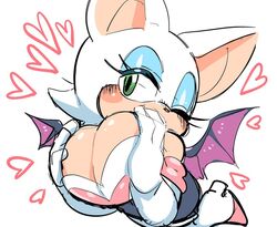 rouge the bat from sega by uyu