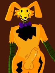 artist_request black_eyes male male_only pumpkin_rabbit_(the_walten_files) standing the_mysterious_house the_walten_files yellow_fur