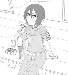 1puuuuuu artist_request balls bleach edit food foreskin futanari kuchiki_rukia looking_at_viewer tagme