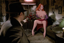 adamantp disney eddie_valiant jessica_rabbit nipples pussy who_framed_roger_rabbit