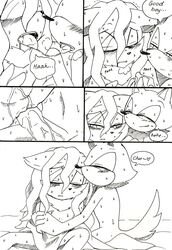 absurd_res anal anal_sex anthro anubian_jackal bedroom_eyes blush bodily_fluids canid canine canis closed_eyes cum custom_character_(sonic_forces) duo esbellexd eyeless gadget_the_wolf genital_fluids hi_res infinite_(sonic) jackal male male/male male_penetrated male_penetrating male_penetrating_male mammal narrowed_eyes penetration saliva saliva_string seductive sega sonic_(series) sonic_forces sonic_the_hedgehog_(series) video_games wolf