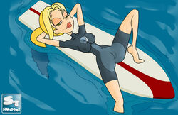 1girls bridgette_(tdi) cameltoe female female_focus female_only jpg simtoonz solo straight_hair tagme total_drama_island wetsuit