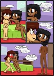 1boy 2girls bisexual_(female) bisexual_threesome brother_and_sister chloe_(xierra099) chocolate_and_vanilla comic comic_page dark-skinned_female dark-skinned_male first_time girlfriend incest interracial light-skinned_female lovin’sis mike_(xierra099) naked naked_female naked_male nude nude_female nude_male taboo tan-skinned_female valerie_(xierra099) xierra099