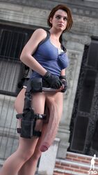 jill valentine from resident evil by steps3d