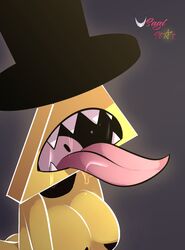 bill cipher from disney by usagi star