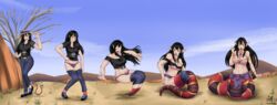 coral_snake female lamia naga snake_girl transformation transformation_sequence witchfiend