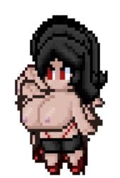 animated big_breasts color colored lard_bucket pixel_art tagme terraria terraria_(lewdrraria) terraria_(workshop) transparent_background