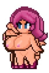 animated big_breasts color colored lard_bucket party_girl_(terraria) pink_hair tagme terraria terraria_(lewdrraria) terraria_(workshop)