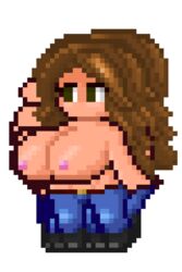 animated big_breasts color colored lard_bucket tagme terraria terraria_(lewdrraria) terraria_(workshop)