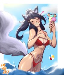 ahri from league of legends by dakube
