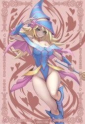 amanda_lapalme blonde_hair dark_magician_girl female green_eyes huge_breasts large_breasts light_skin mana_(yu-gi-oh!) monster_girl scepter solo thick_thighs tiny_waist wide_hips witch witch_hat yu-gi-oh! yu-gi-oh!_duel_monsters yu-gi-oh!_the_dark_side_of_dimensions