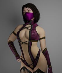 mileena from mortal kombat by xzcrystal3d