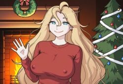 valentine (derpixon) from christmas by derpixon