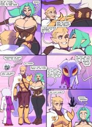 1girls 6boys ass balls big_ass big_balls big_breasts big_butt big_cock big_hips big_nipples big_penis big_thighs blonde_hair blonde_male blue_eyes breasts broken_clothing busty buttocks caucasian caucasian_female clone cock comic comic_page comic_panel covering covering_body covering_breasts dgoger disney english_text eyelashes female green_hair high_resolution hips huge_ass huge_boobs huge_breasts huge_butt huge_cock huge_hips huge_thighs hunter_(the_owl_house) imminent_orgy imminent_sex long_hair looking_at_breasts male massive_ass massive_boobs massive_breasts massive_butt massive_thighs massive_tits milf muscular muscular_male nipples odalia_blight older_female_and_younger_male orange_pupils penis penis_in_pussy pussy red_eyes sexy short_hair text text_bubble the_collector_(the_owl_house) the_owl_house thick_thighs thighs voluptuous voluptuous_female white_hair wide_hips wide_thighs yellow_iris
