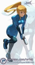 samus aran from metroid by orlek