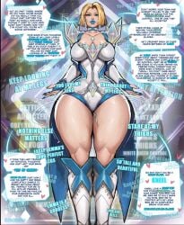 emma frost from marvel by zelhypno