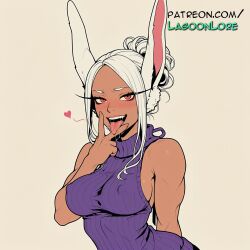 mirko from boku no hero academia by lagoonlore