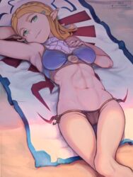 princess zelda from tears of the kingdom by jackrockhardt