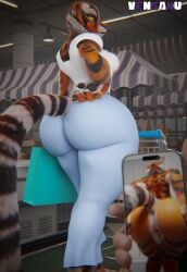 master tigress from kung fu panda by vensaku
