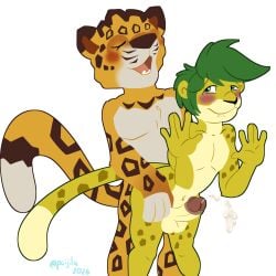 1:1 2026 5_fingers absurd_res alpha_channel anal anal_orgasm anal_sex anthro athletic athletic_anthro athletic_male balls bite biting_lip biting_own_lip blush bodily_fluids cum cum_inside cum_on_object cum_while_penetrated digital_media_(artwork) duo ejaculation erection felid feline femboy fifa fingers from_behind_position fur genital_fluids genitals hair hands-free hi_res humanoid_genitalia humanoid_penis jaguar legguflops leopard male male/male male_penetrated male_penetrating male_penetrating_male mammal markings mascot mexico muscular nude open_mouth orgasm pantherine penetration penile penile_penetration penis self_bite sex simple_background smile south_africa spots tail teeth white_body white_fur wide_hipped_anthro wide_hipped_male world_cup zakumi zayu zayu_(fifa)