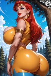 katella the huntress from adventures of sonic the hedgehog by bythebrokenone