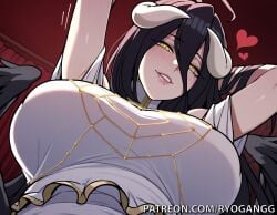 albedo (overlord) from overlord (maruyama) by ryogangg